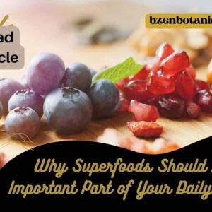 Why Superfoods Should Be Important Part of Your Daily Diet?